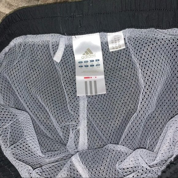 Adidas Track Pants Athletic  Black White Mesh‎ Zip Hem Women’s Size Medium - Picture 9 of 10